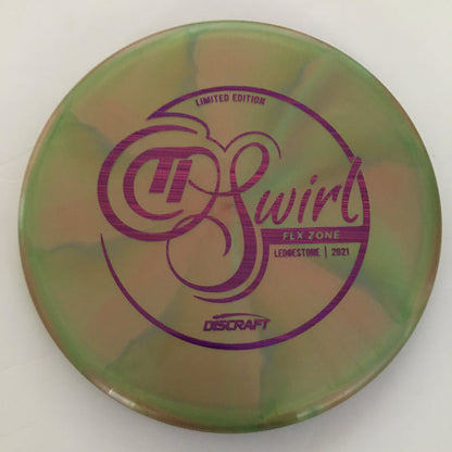 Discraft 2021 Ledgestone Titanium Swirl FLX Zone 4/3/0/3