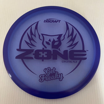 Discraft 2022 Brodie Smith Get Freaky Cryztal FLX Z Zone 4/3/0/3 (170-172g)