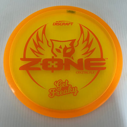 Discraft 2022 Brodie Smith Get Freaky Cryztal FLX Z Zone 4/3/0/3 (170-172g)