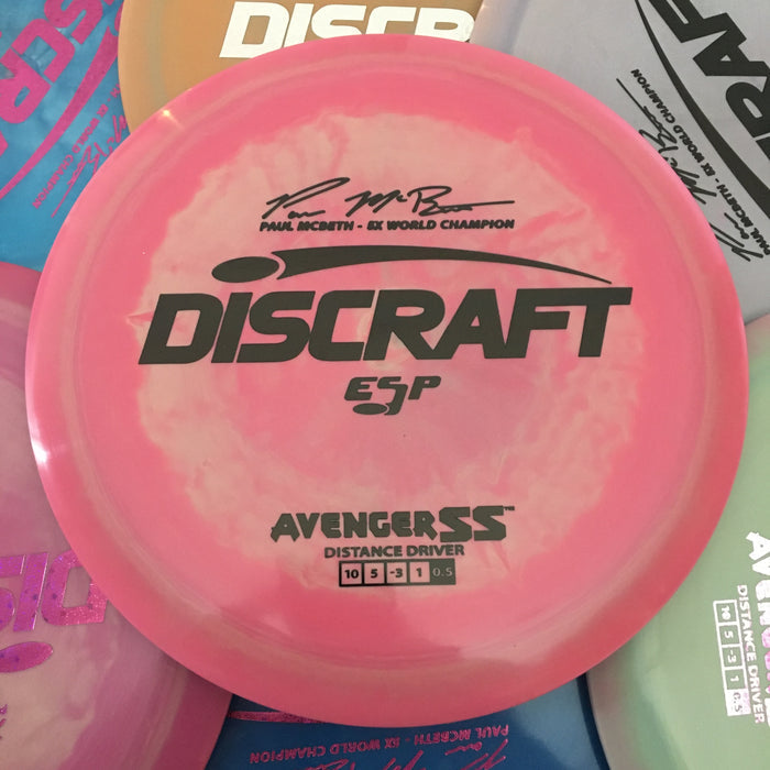 Discraft 5x Paul McBeth ESP Avenger SS 10/5/-3/1 (167-169g)