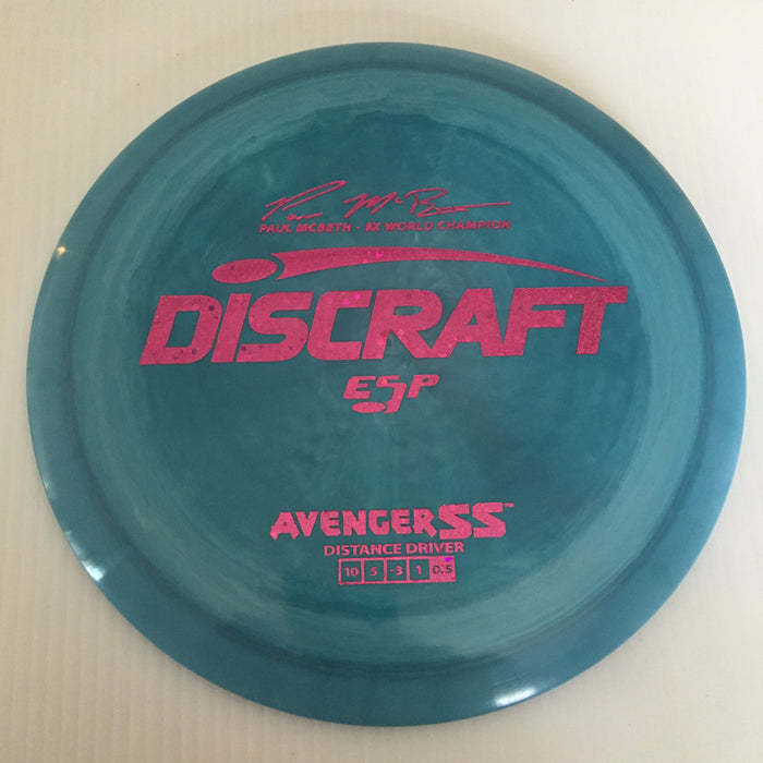 Discraft 5x Paul McBeth ESP Avenger SS 10/5/-3/1 (167-169g)