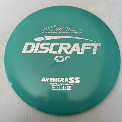 Discraft 5x Paul McBeth ESP Avenger SS 10/5/-3/1 (170-172g)