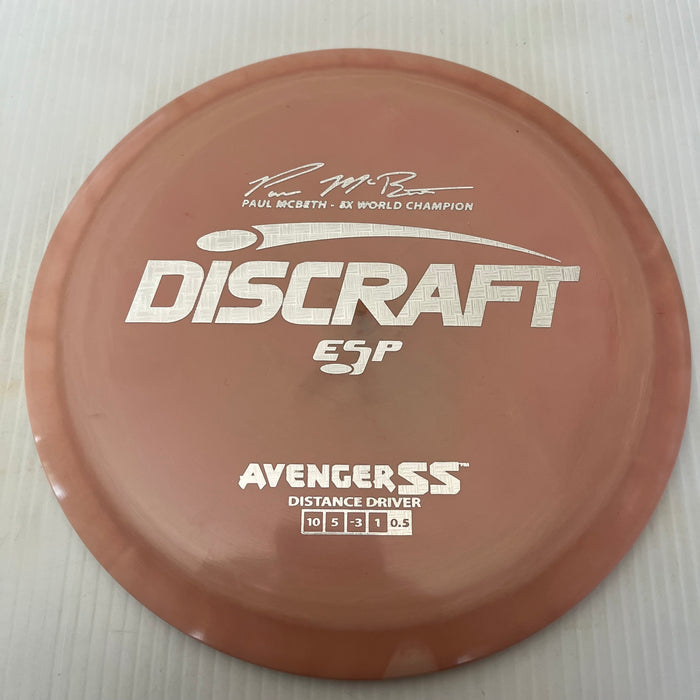 Discraft 5x Paul McBeth ESP Avenger SS 10/5/-3/1 (170-172g)