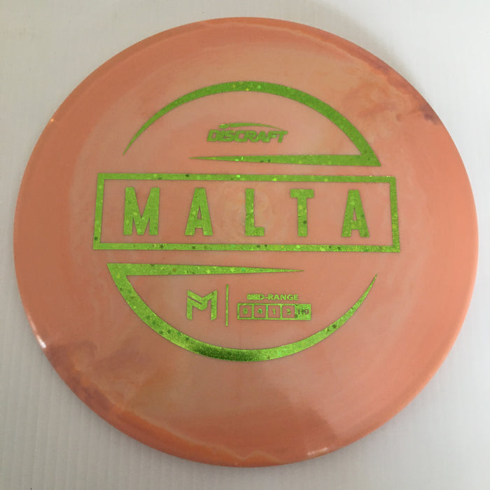 Swirly Peach/Green Hidden Stars Stamp 15 / 167-169 grams