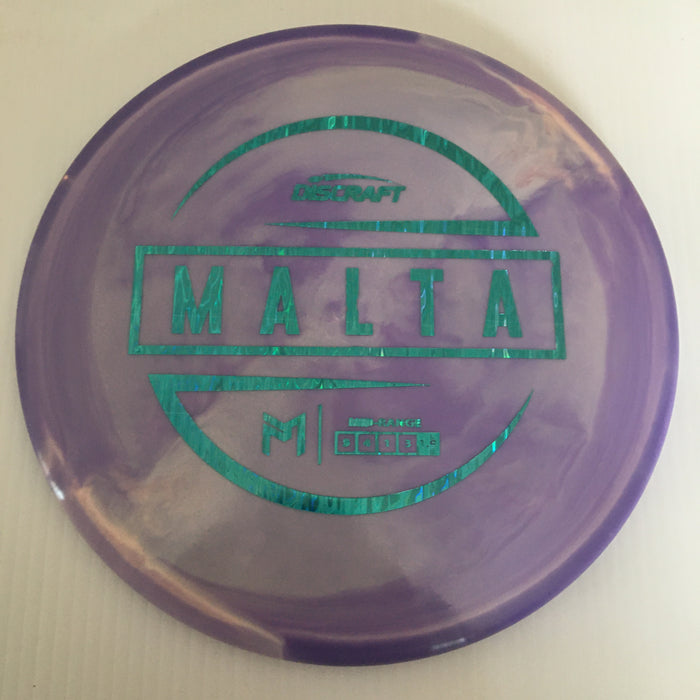 Purple & Peach/Teal Water Drip Stamp 17 / 167-169 grams