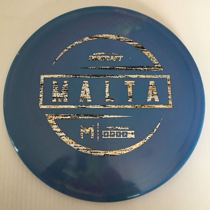 Blue/Black & Gold Splatter Stamp 19 / 167-169 grams