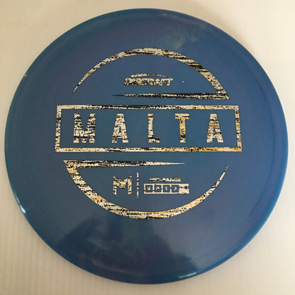 Blue/Black & Gold Splatter Stamp 19 / 167-169 grams