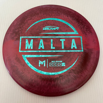 Swirly Maroon/Teal Hearts Stamp 20 / 170-172 grams