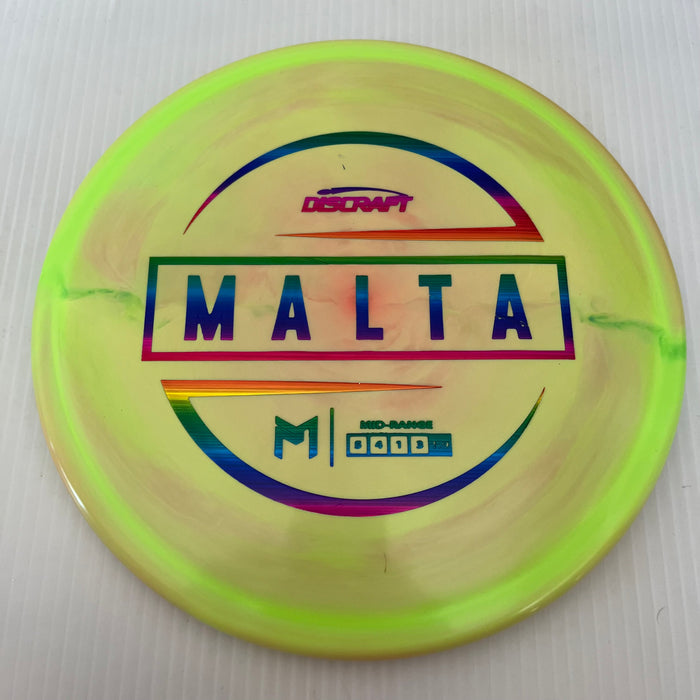 DayGlo Green with Orange/Rainbow Lasers Stamp 5 / 170-172 grams