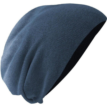 no-logo District Slouch Beanie-Regular-District-Navy Dip Dye-OSFA-Thread Logic