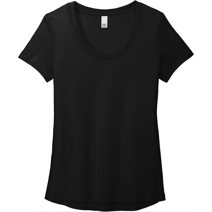 District Ladies Flex Scoop Neck Tee