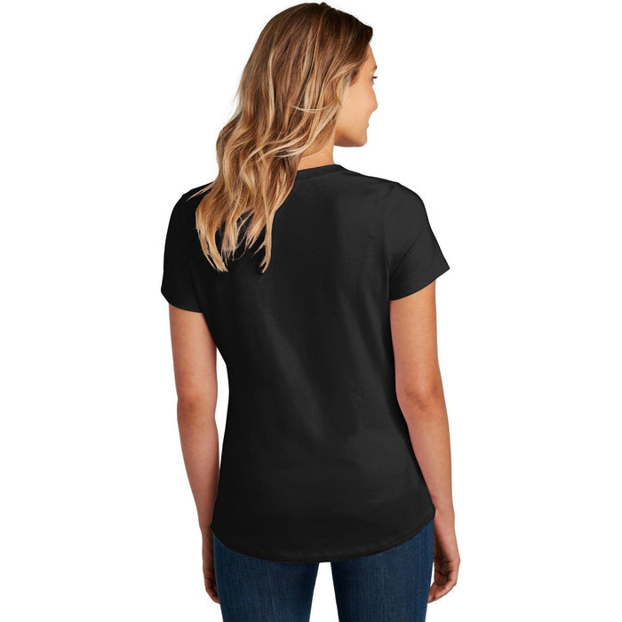 no-logo District Ladies Flex Scoop Neck Tee-Regular-District-Thread Logic