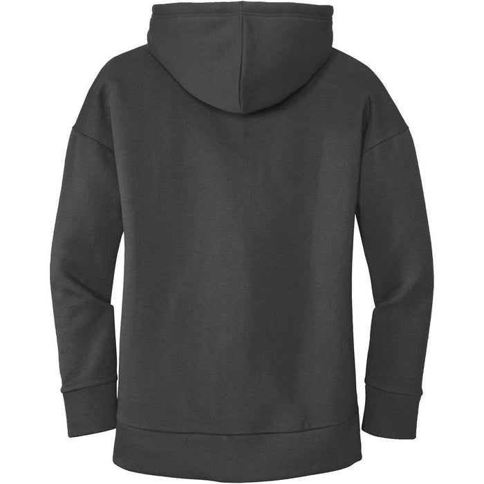 no-logo District Ladies Perfect Weight Fleece Drop Shoulder Full-Zip Hoodie-Regular-District-Thread Logic