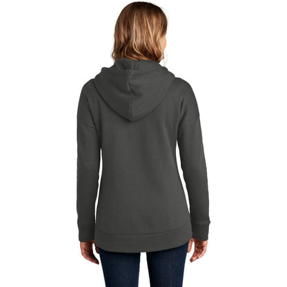 no-logo District Ladies Perfect Weight Fleece Drop Shoulder Full-Zip Hoodie-Regular-District-Thread Logic