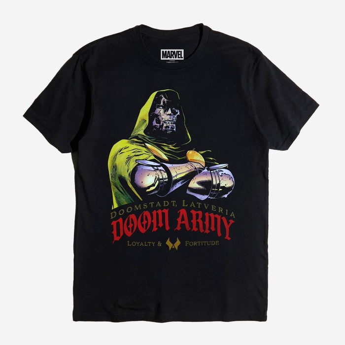 Doctor Doom Army Forge Heavyweight Boxy Tee - Heroes & Villains-Marvel-T-Shirt
