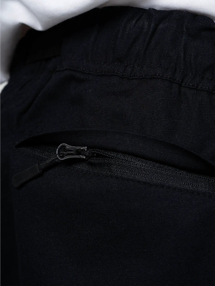 BETWEEN SIDES Double Knee Pant - Black - Cargo Pants PANTOLON