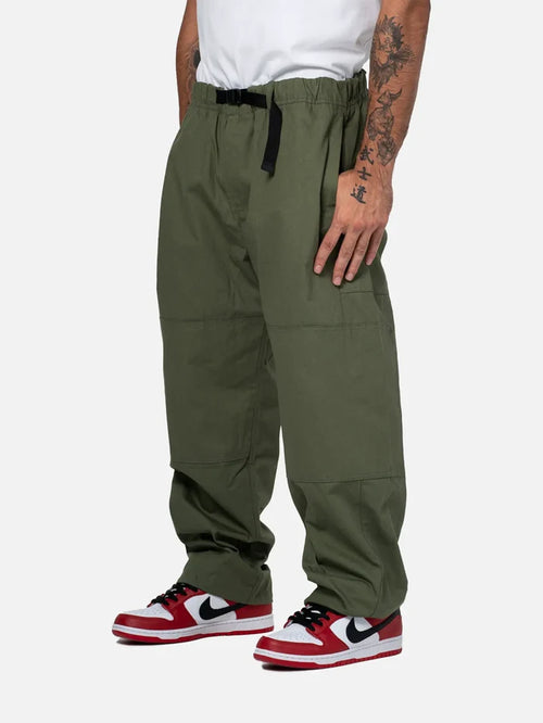BETWEEN SIDES Double Knee Pant - Khaki - Pants PANTOLON