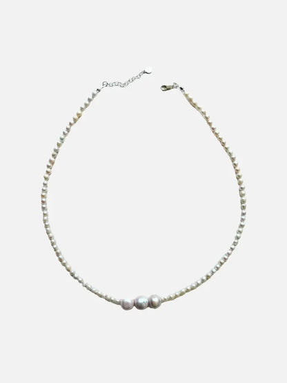 L'ATELIER DES PERLES Douceur Barok İncili Gümüş Kolye - Necklaces KOLYE