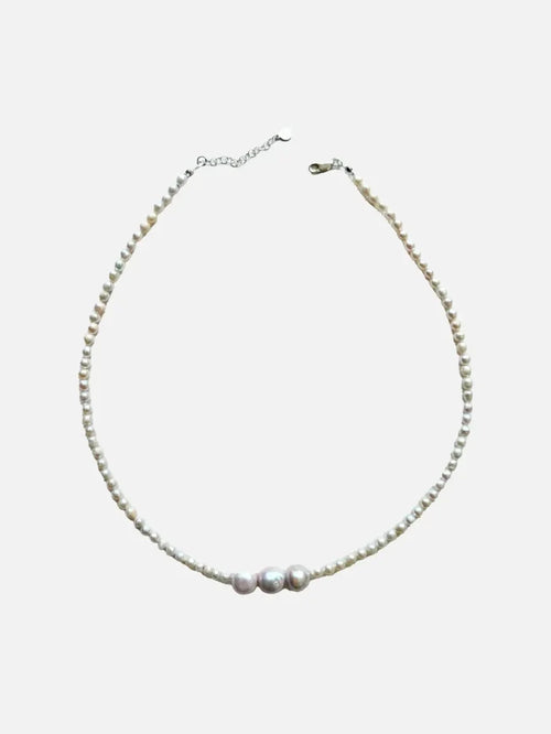 L'ATELIER DES PERLES Douceur Barok İncili Gümüş Kolye - Necklaces KOLYE