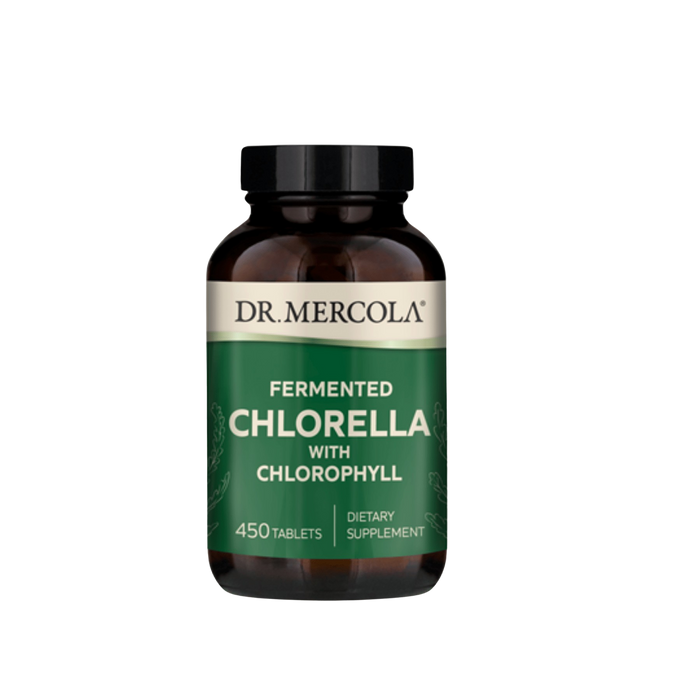 Dr. Mercola Fermented Chlorella with Chlorophyll Tablets 1