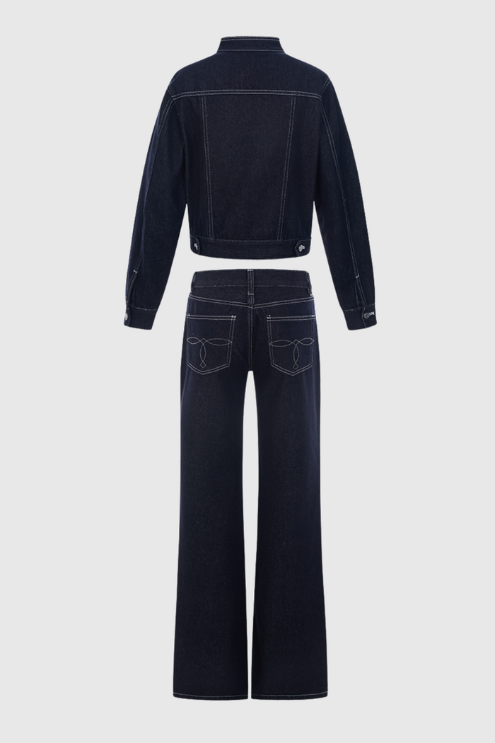 Eachann Buckle Denim Jacket