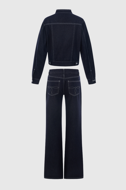 Eachann Buckle Denim Jacket