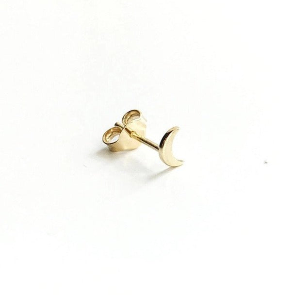 Earrings Moon 1 pc