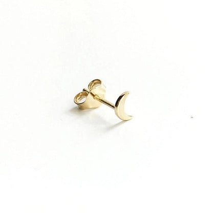 Earrings Moon 1 pc