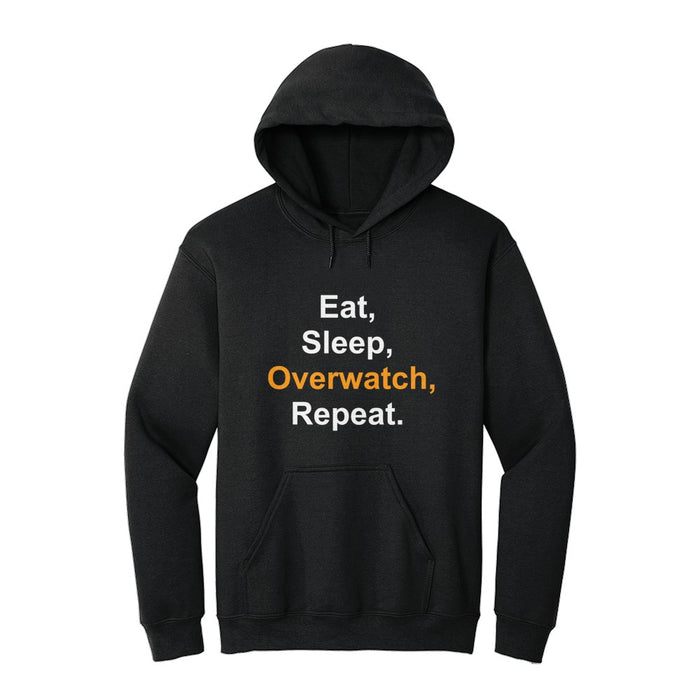 Eat, Sleep, Overwatch, Repeat Hoodie