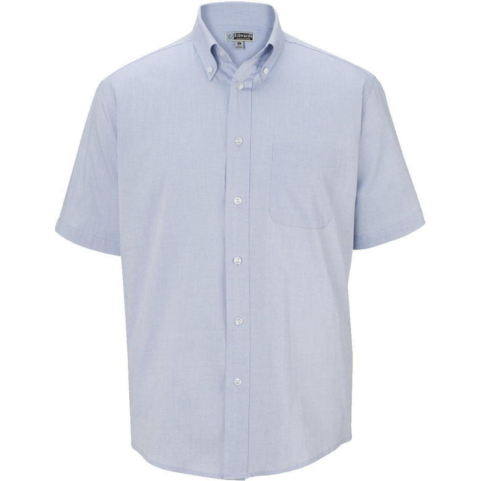 Edwards Pinpoint Oxford Shirt Short Sleeve