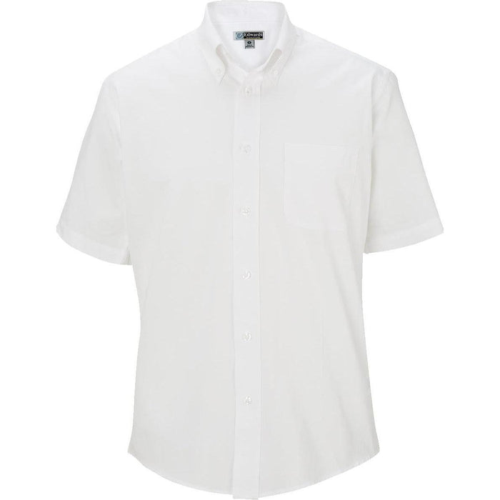 Edwards Pinpoint Oxford Shirt Short Sleeve