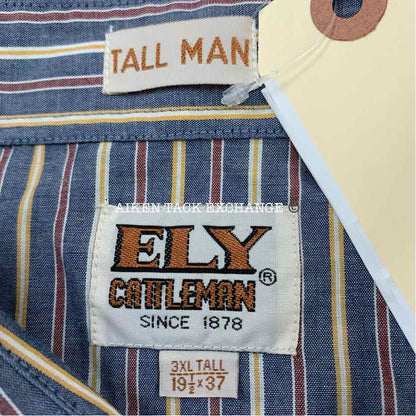 Ely Cattleman's Tall Man Shirt, Size 3X Tall