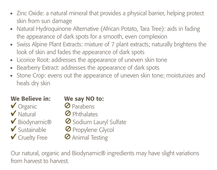 Eminence Bright Skin Moisturizer SPF 40 2