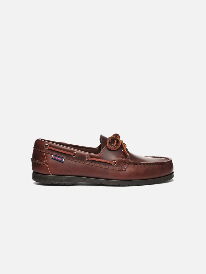 SEBAGO Endeavor - Dark Brown - Flats AYAKKABI