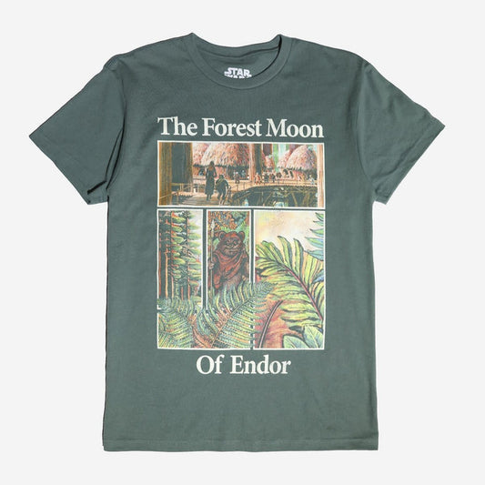 Endor Story Panel Classic Comfort Tee - Heroes & Villains-Star Wars-T-Shirt