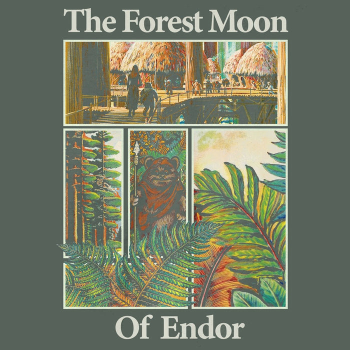 Endor Story Panel Classic Comfort Tee - Heroes & Villains-Star Wars-T-Shirt