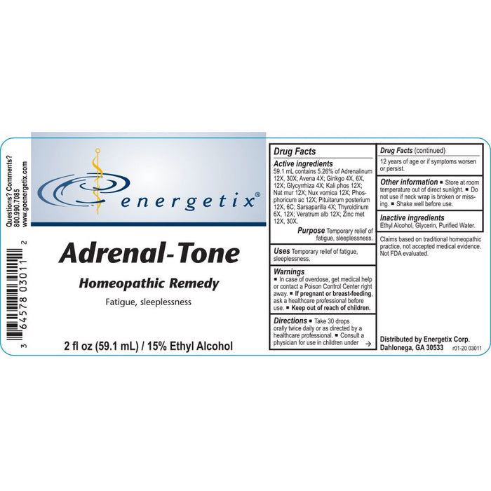 Energetix Adrenal-Tone Liquid 2