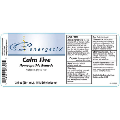 Energetix Calm Five Liquid 2