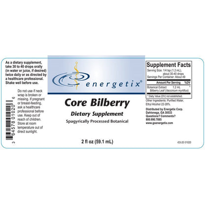 Energetix Core Bilberry Liquid 2
