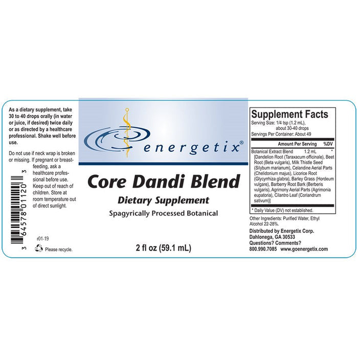 Energetix Core Dandi Blend Liquid 2