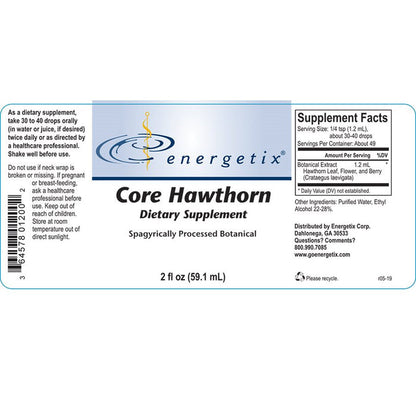 Energetix Core Hawthorn Liquid 2