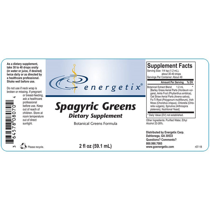 Energetix Spagyric Greens 2
