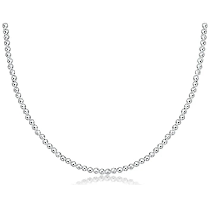 enewton | choker beaded - classic sterling 2mm