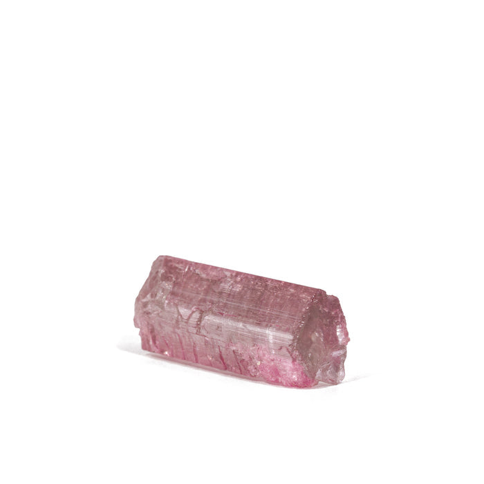 Etched Pink Tourmaline 30.5 Carat Natural Gem Crystal | Rubellite Terminated Specimen from Brazil