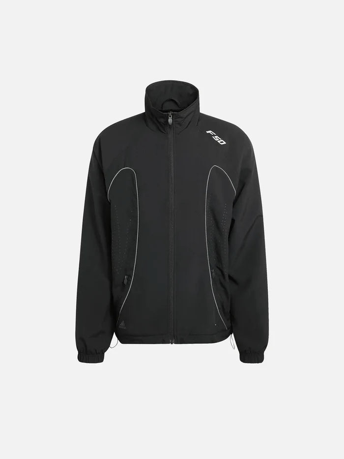 ADIDAS ORIGINALS F50 Loose Track Top - Black - Track Jackets EŞOFMAN ÜSTÜ