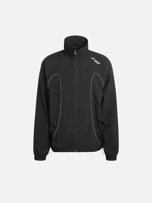 ADIDAS ORIGINALS F50 Loose Track Top - Black - Track Jackets EŞOFMAN ÜSTÜ
