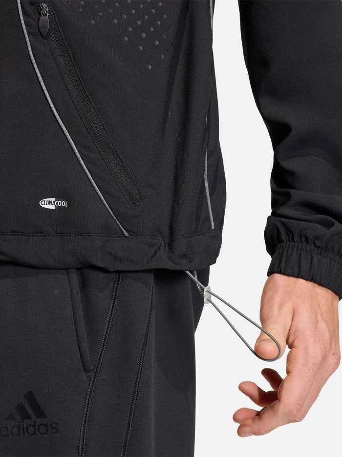ADIDAS ORIGINALS F50 Loose Track Top - Black - Track Jackets EŞOFMAN ÜSTÜ