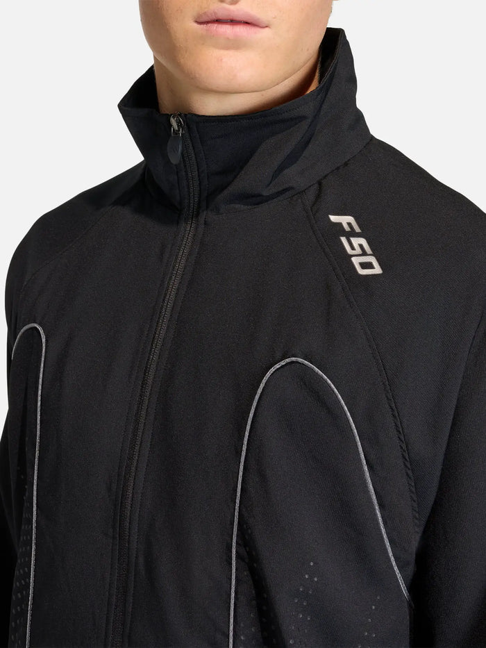 ADIDAS ORIGINALS F50 Loose Track Top - Black - Track Jackets EŞOFMAN ÜSTÜ