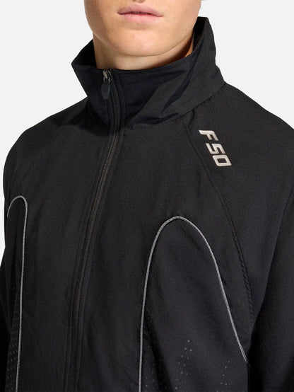 ADIDAS ORIGINALS F50 Loose Track Top - Black - Track Jackets EŞOFMAN ÜSTÜ