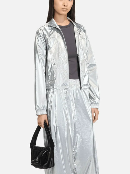 ADIDAS ORIGINALS F50 Track Top - Silver Metallic - Track Jackets EŞOFMAN ÜSTÜ